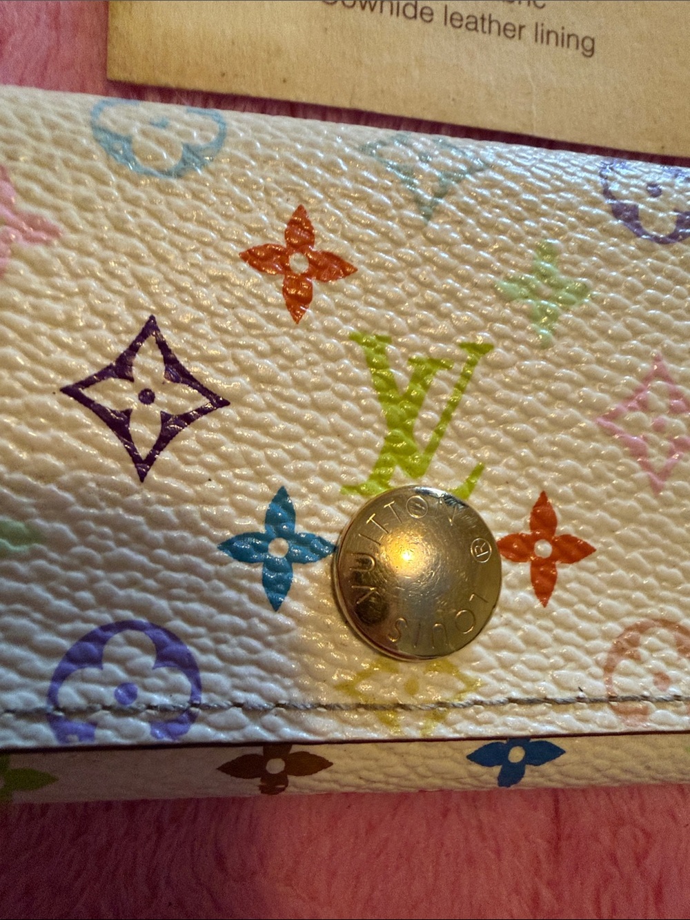 Louis Vuitton Murakami 4 key ring holder  Monogram - Picture 3 of 10